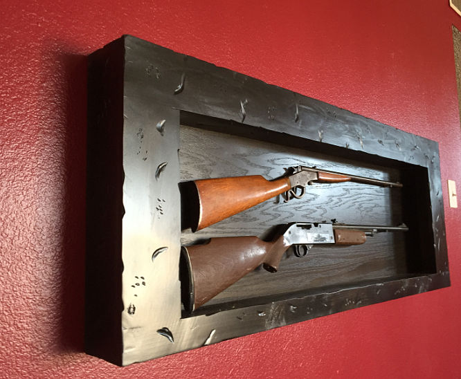 Wall Mount Gun Rack Case